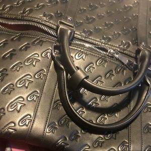 New Blk duffle GLAMAHOLIC bag